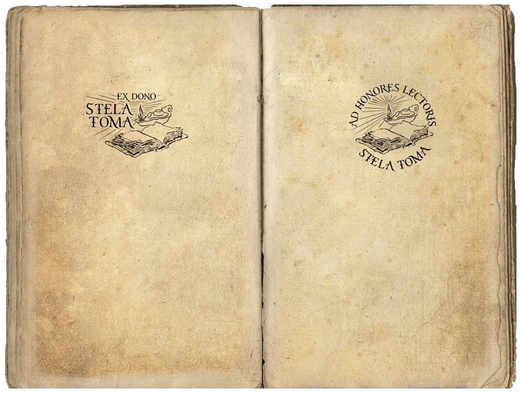 Stela Toma - Ex libris stamps